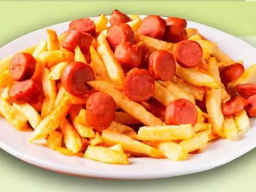 SALCHIPAPA SENCILLO